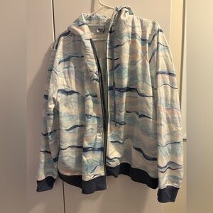 Erin Condren NWT printed hoodie jacket size XXL